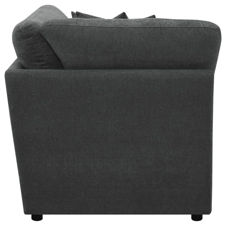 Collins Modular Corner Chair Dark Grey - 609530CRN