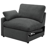 Collins Modular LAF Power Recliner Dark Grey - 609530LRP