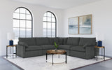 Collins Modular LAF Power Recliner Dark Grey - 609530LRP