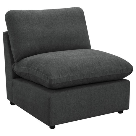 Collins 5-piece Modular Power Reclining Sectional Dark Grey - 609530P