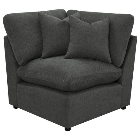 Collins 5-piece Modular Power Reclining Sectional Dark Grey - 609530P