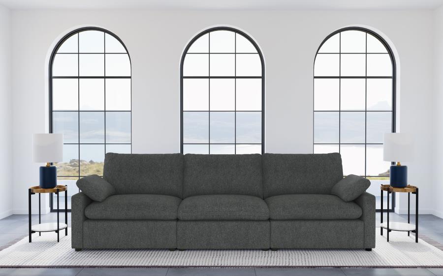 Collins Modular Power Sofa Dark Grey - 609531P