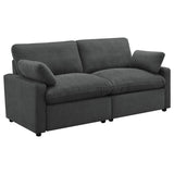 Collins Modular Power Loveseat Dark Grey - 609532P