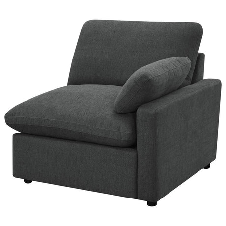 Collins Modular Power Loveseat Dark Grey - 609532P