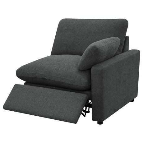 Collins Modular Power Loveseat Dark Grey - 609532P