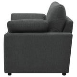 Collins Upholstered Power Recliner Chair Dark Grey - 609533P