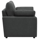 Collins Upholstered Power Recliner Chair Dark Grey - 609533P