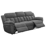 Bahrain Upholstered Power Sofa Charcoal - 609541P