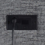 Bahrain Upholstered Power Sofa Charcoal - 609541P