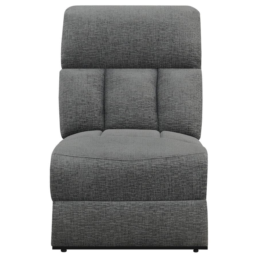 Bahrain Upholstered Motion Sofa Charcoal - 609541