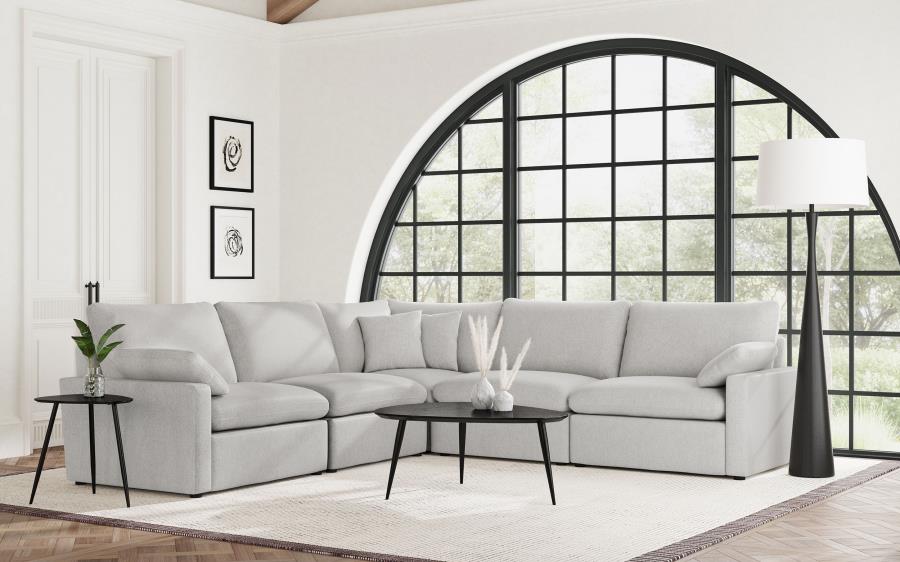 Collins Modular Corner Chair Grey - 609560CRN