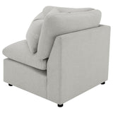 Collins Modular Corner Chair Grey - 609560CRN