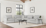 Collins 7-piece Modular Power Reclining Sectional Grey - 609560P-SETA