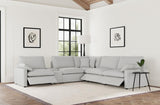Collins 6-piece Modular Power Reclining Sectional Grey - 609560P-SET