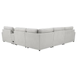 Collins 6-piece Modular Power Reclining Sectional Grey - 609560P-SET