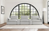 Collins 5-piece Power Reclining Home Theater Seating Grey - 609561PT