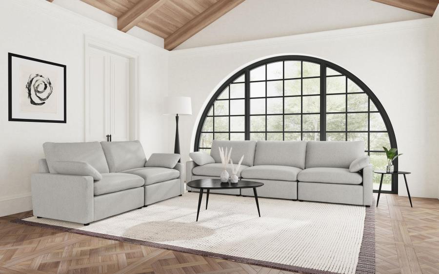 Collins Modular Power Sofa Grey - 609561P