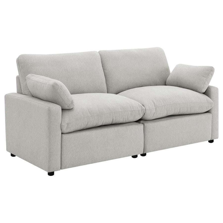 Collins Modular Power Loveseat Grey - 609562P