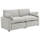 Collins Modular Power Loveseat Grey - 609562P