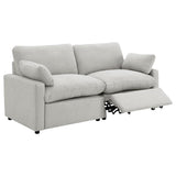 Collins Modular Power Loveseat Grey - 609562P