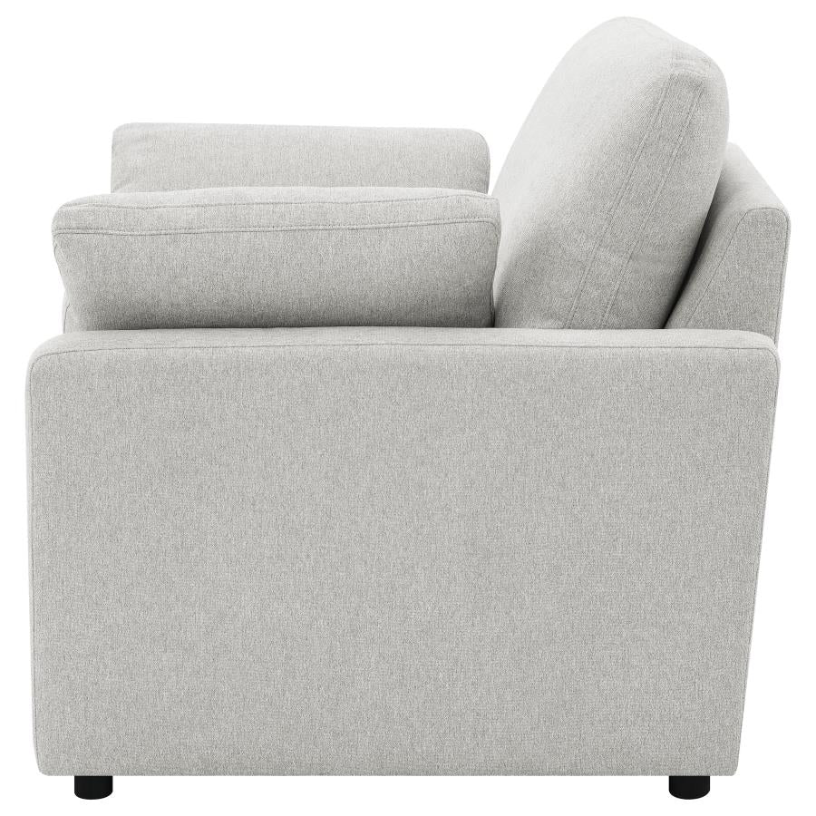 Collins Upholstered Power Recliner Chair Grey - 609563P
