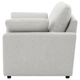 Collins Upholstered Power Recliner Chair Grey - 609563P
