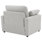 Collins Upholstered Power Recliner Chair Grey - 609563P