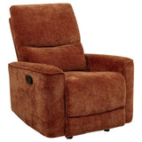 Navarro 3-piece Upholstered Reclining Sofa Set Orange - 609574-S3
