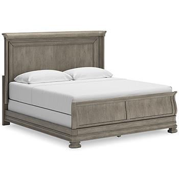 Lexorne King Sleigh Footboard with Rails - B924-56