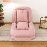 Upholstered Foldable Lazy Sofa Bed For Adults And Pets