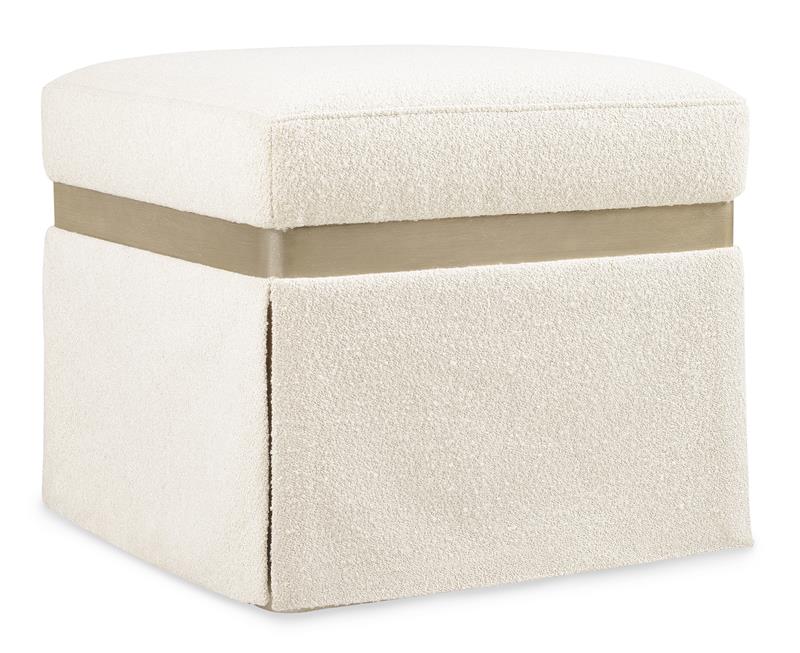 Melange Dream Weaver Pouf - 628-50734-05