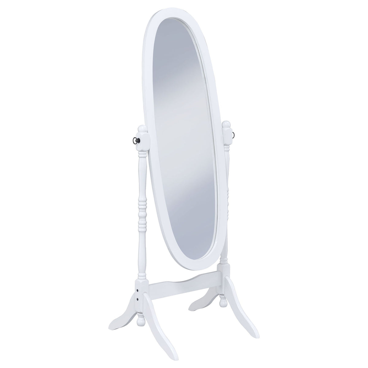 Dunne - Cheval Mirror With Oval Frame
