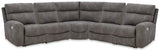 Next-Gen Durapella 5-Piece Power Reclining Sectional - 61003S8