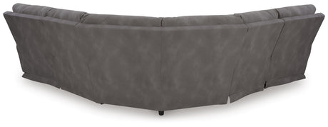 Next-Gen Durapella 5-Piece Power Reclining Sectional - 61003S6