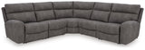 Next-Gen Durapella 5-Piece Power Reclining Sectional - 61003S6