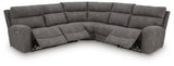 Next-Gen Durapella 5-Piece Power Reclining Sectional - 61003S6