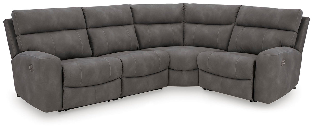 Next-Gen Durapella 4-Piece Power Reclining Sectional - 61003S4