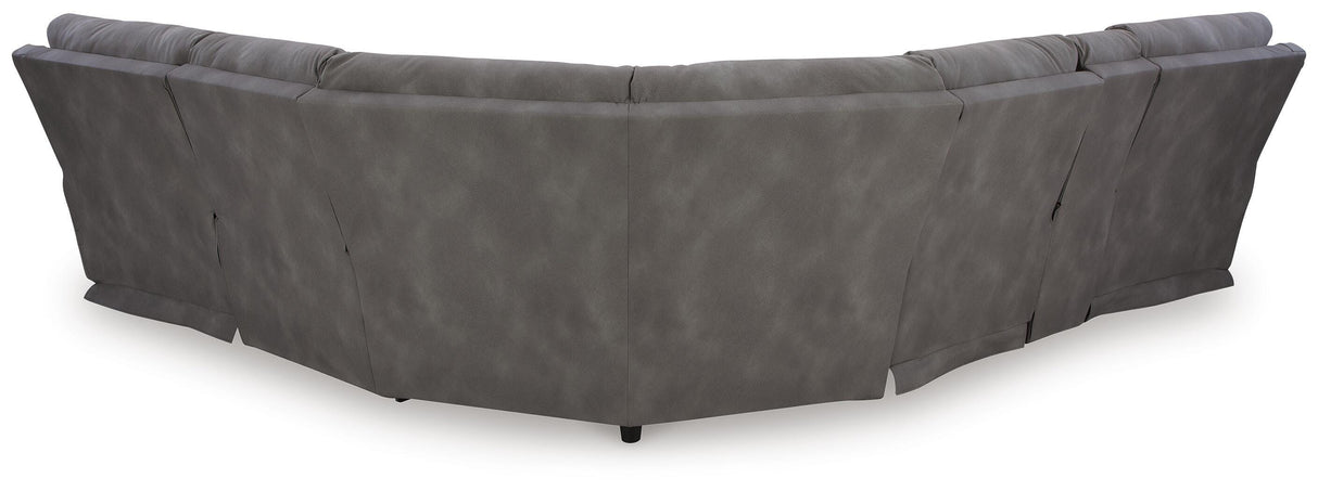 Next-Gen Durapella 6-Piece Power Reclining Sectional - 61003S7
