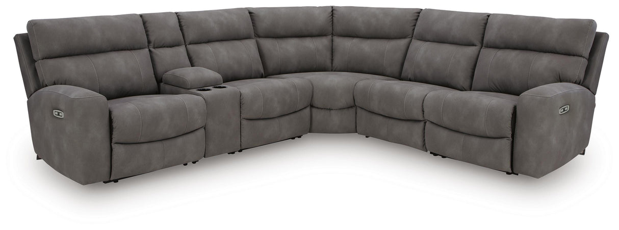 Next-Gen Durapella 6-Piece Power Reclining Sectional - 61003S7