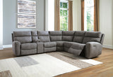 Next-Gen Durapella 6-Piece Power Reclining Sectional - 61003S7
