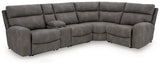 Next-Gen Durapella 5-Piece Power Reclining Sectional - 61003S5