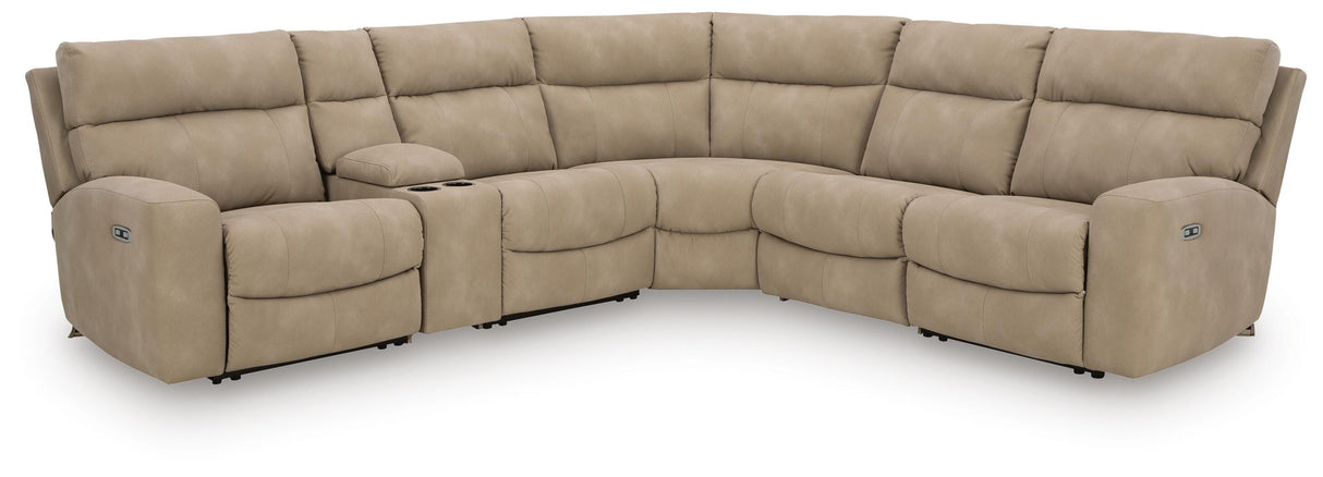 Next-Gen Durapella 6-Piece Power Reclining Sectional - 61004S7