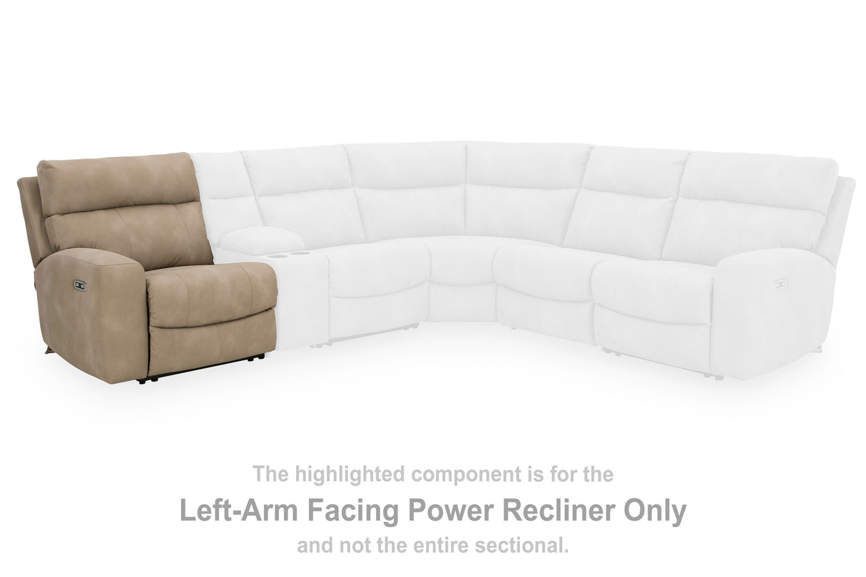 Next-Gen Durapella Left-Arm Facing Power Recliner - 6100458