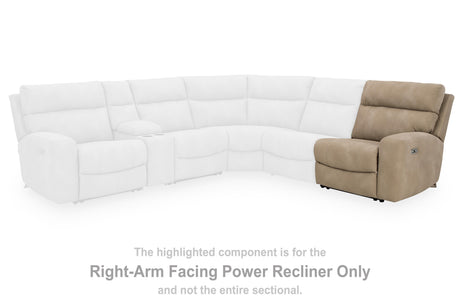 Next-Gen Durapella Right-Arm Facing Power Recliner - 6100462