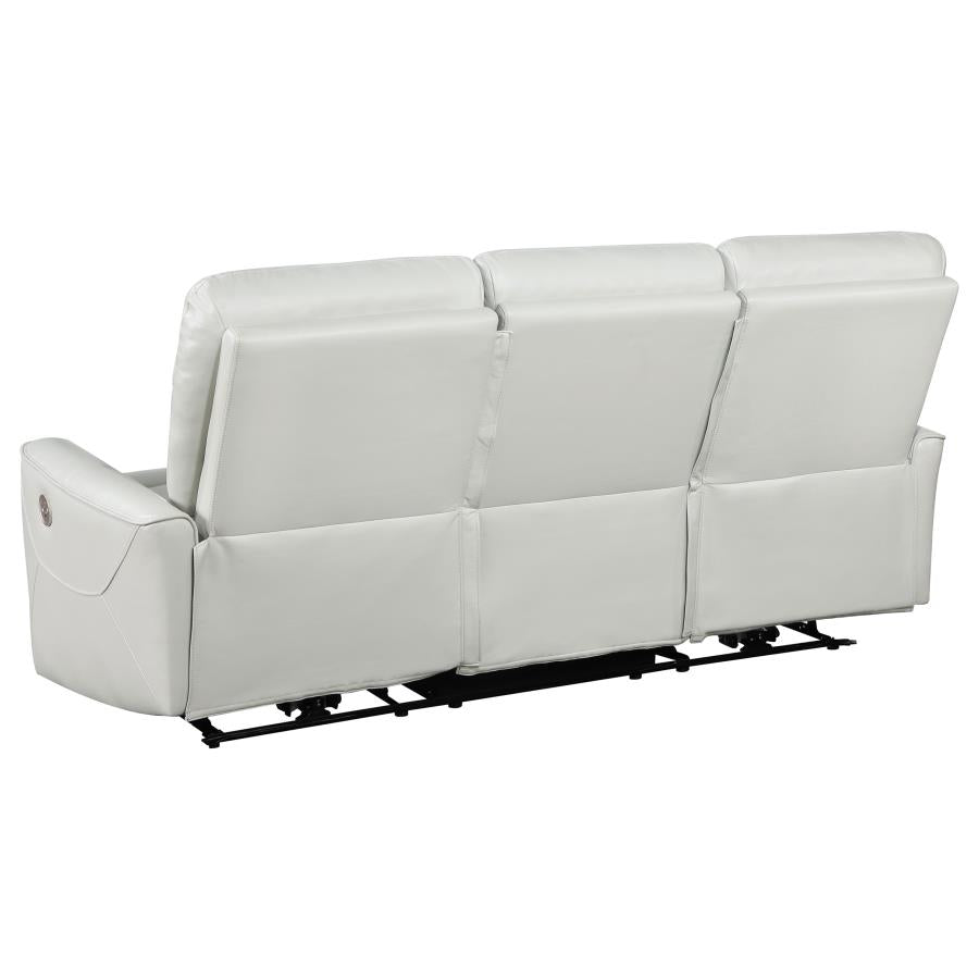 Greenfield 2-piece Power Reclining Sofa Set Dove Grey - 610261P-S2