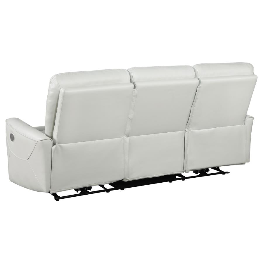 Greenfield 3-piece Power Reclining Sofa Set Dove Grey - 610261P-S3