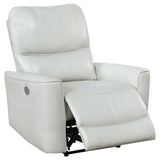Greenfield 3-piece Power Reclining Sofa Set Dove Grey - 610261P-S3
