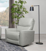 Greenfield Upholstered Power Recliner Chair Dove Grey - 610263P