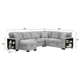 Cairo - Sectional With Pullout Sleeper