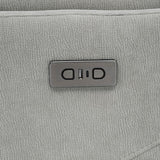 Adler Upholstered Power Swivel Glider Recliner Ivory - 610423P